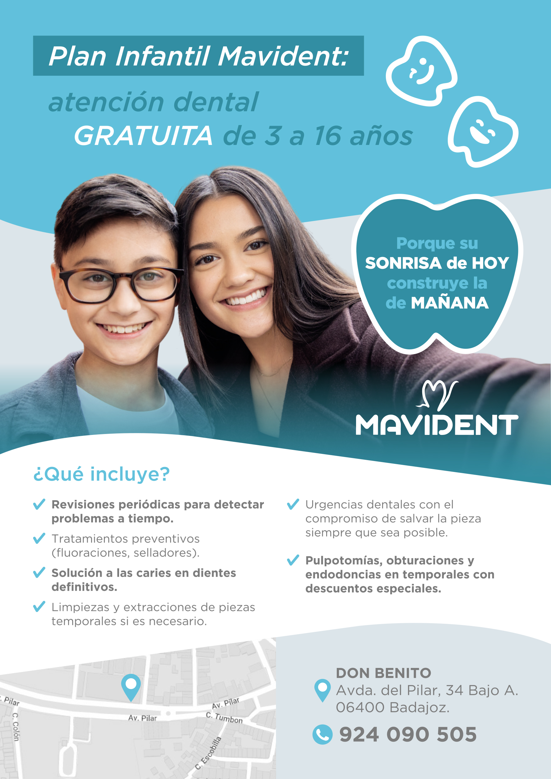 Plan dental infantil Don Benito Hornachos