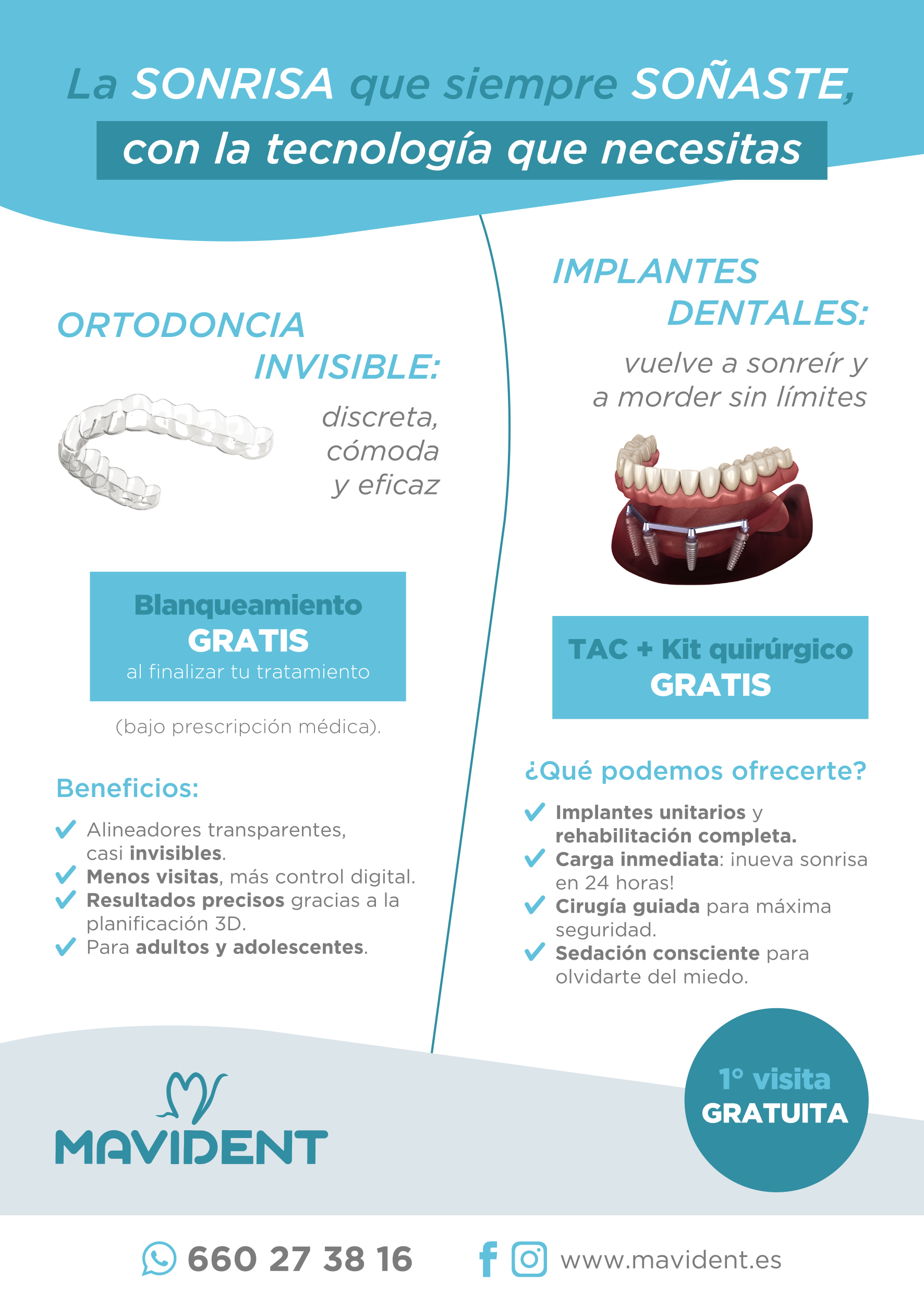 Oferta ortodoncia implantes Don Benito