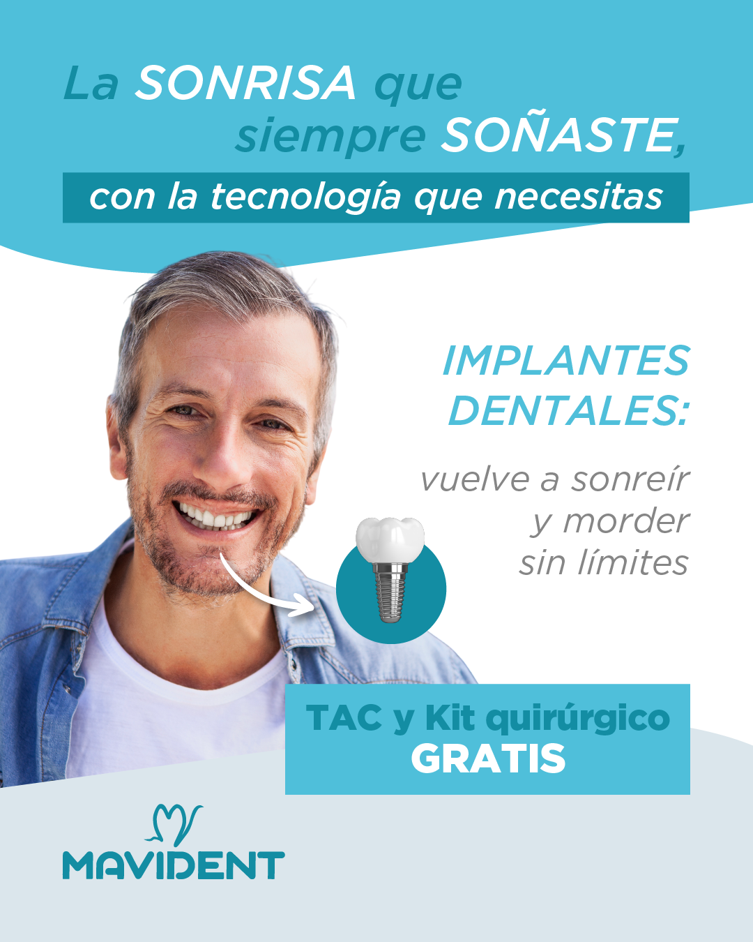 oferta implante dental en Don Benito